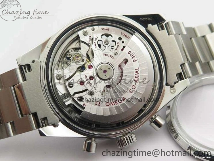 0506 Speedmaster ’57 Co-Axial OMF 1:1 Best Edition Blue Dial White Markers On SS Bracelet A Sustainable 8145